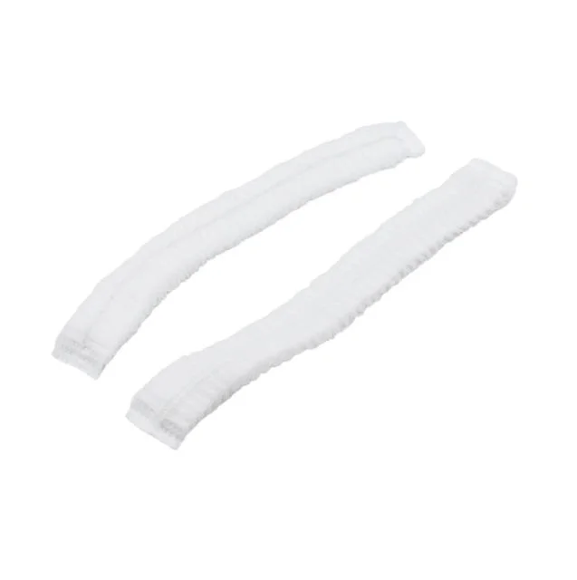 Wholesale Disposable PP Non Woven Strip Clip Cap Bouffant Head Cover Hair Net Doctor Hat Round Mob Cap