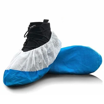 CE PPE 医療用 CPE 靴カバー使い捨て防水靴カバー